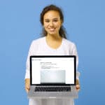 Client showing cyberconIQ assessment test